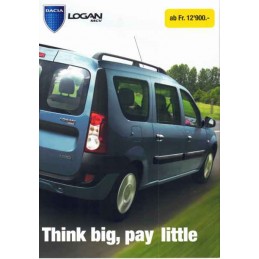Catalogue / Leaflet Dacia...