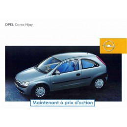 Catalogue / Sheet OPEL...