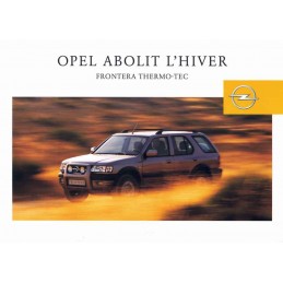 Catalogue / Sheet OPEL...