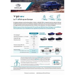 Catalogue / Sheet MAXUS T90...