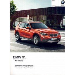 Catalogue / Brochure BMW X1...