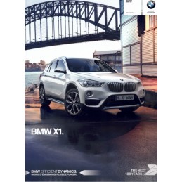 Catalogue / Brochure BMW X1...