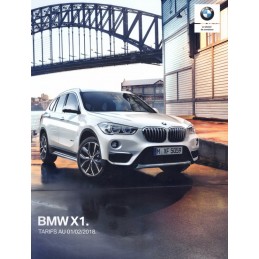 Catalogue / Brochure BMW X1...
