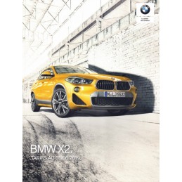 Catalogue / Brochure BMW X2...