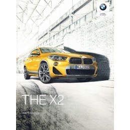 Catalogue / Brochure BMW X2...