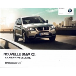 Catalogue / Brochure BMW X3...