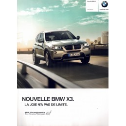 Catalogue / Brochure BMW X3...