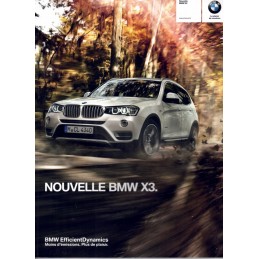 Catalogue / Brochure BMW X3...