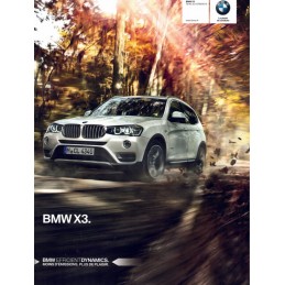 Catalogue / Brochure BMW X3...
