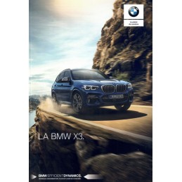 Catalogue / Brochure BMW X3...