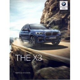 Catalogue / Brochure BMW X3...