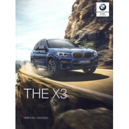 Catalogue / Brochure BMW X3...