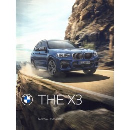 Catalogue / Brochure BMW X3...