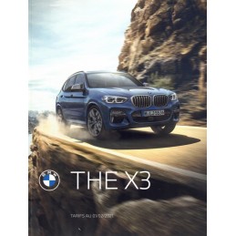 Catalogue / Brochure BMW X3...