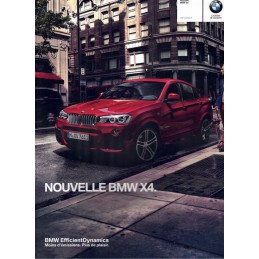Catalogue / Brochure BMW X4...
