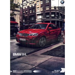 Catalogue / Brochure BMW X4...