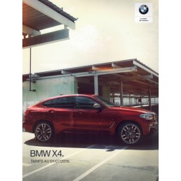 Catalogue / Brochure BMW X4...