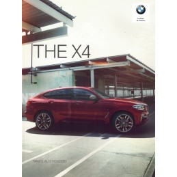 Catalogue / Brochure BMW X4...