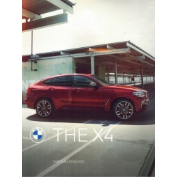 Catalogue / Brochure BMW X4...