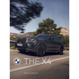 Catalogue / Brochure BMW X4...