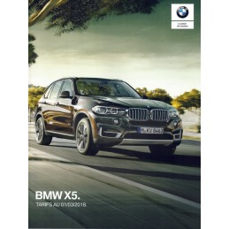 Catalogue / Brochure BMW X5...