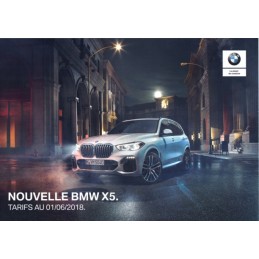Catalogue / Leaflet BMW X5...