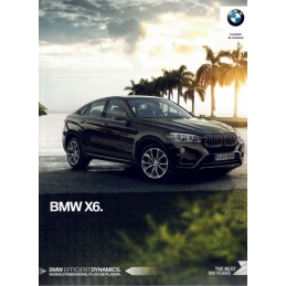 Catalogue / Brochure BMW X6...