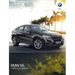 Catalogue / Brochure BMW X6...