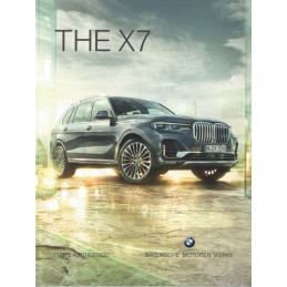 Catalogue / Brochure BMW X7...