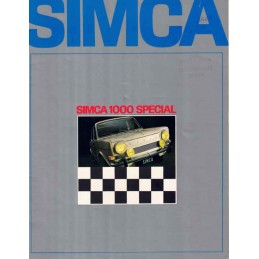 Catalogue / Brochure SIMCA...