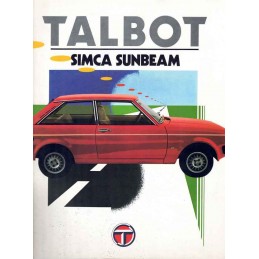 Catalogue / Brochure TALBOT...
