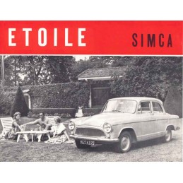 Catalogue / Sheet SIMCA...