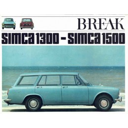 Catalogue / Brochure SIMCA...