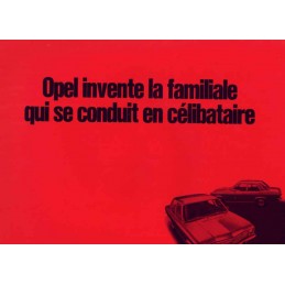 Catalogue / Brochure OPEL...