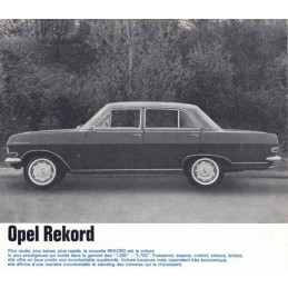 Catalogue / Sheet OPEL...