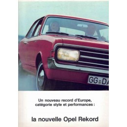 Catalogue / Brochure OPEL...