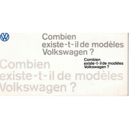 Catalogue / Brochure VW...