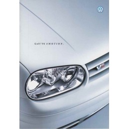 Catalogue / Brochure VW V4...