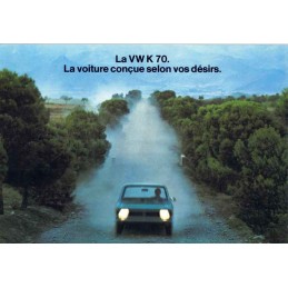 Catalogue / Brochure VW K70...