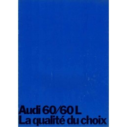 Catalogue / Brochure Audi...