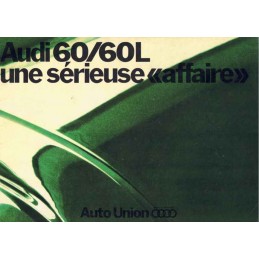 Catalogue / Brochure Audi...