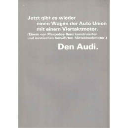 Catalogue / Brochure Audi...
