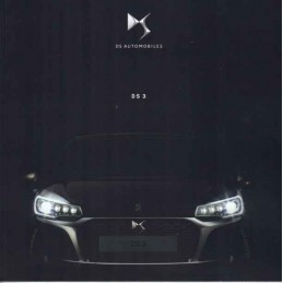 Catalogue / Brochure DS 3...