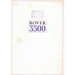 Catalogue / Brochure Rover...