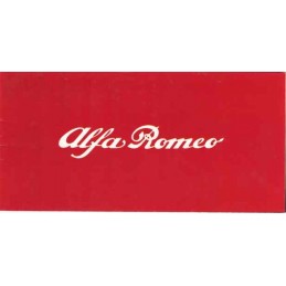 Catalogue / Brochure ALFA...