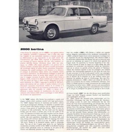 Catalogue / Sheet ALFA...