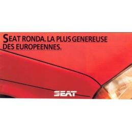 Catalogue / Brochure SEAT...