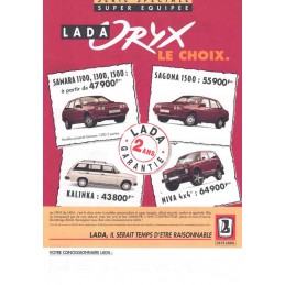 Catalogue / Sheet LADA...