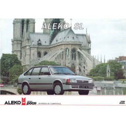 Catalogue / Sheet ALEKO SL...