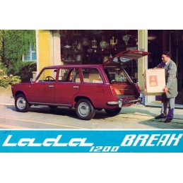 Catalogue / Sheet LADA 1200...